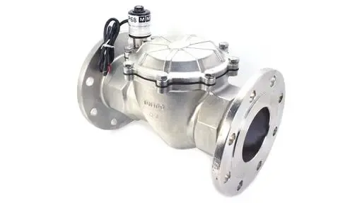 شیر برقی فلنجی (Flange-mounted solenoid valve)