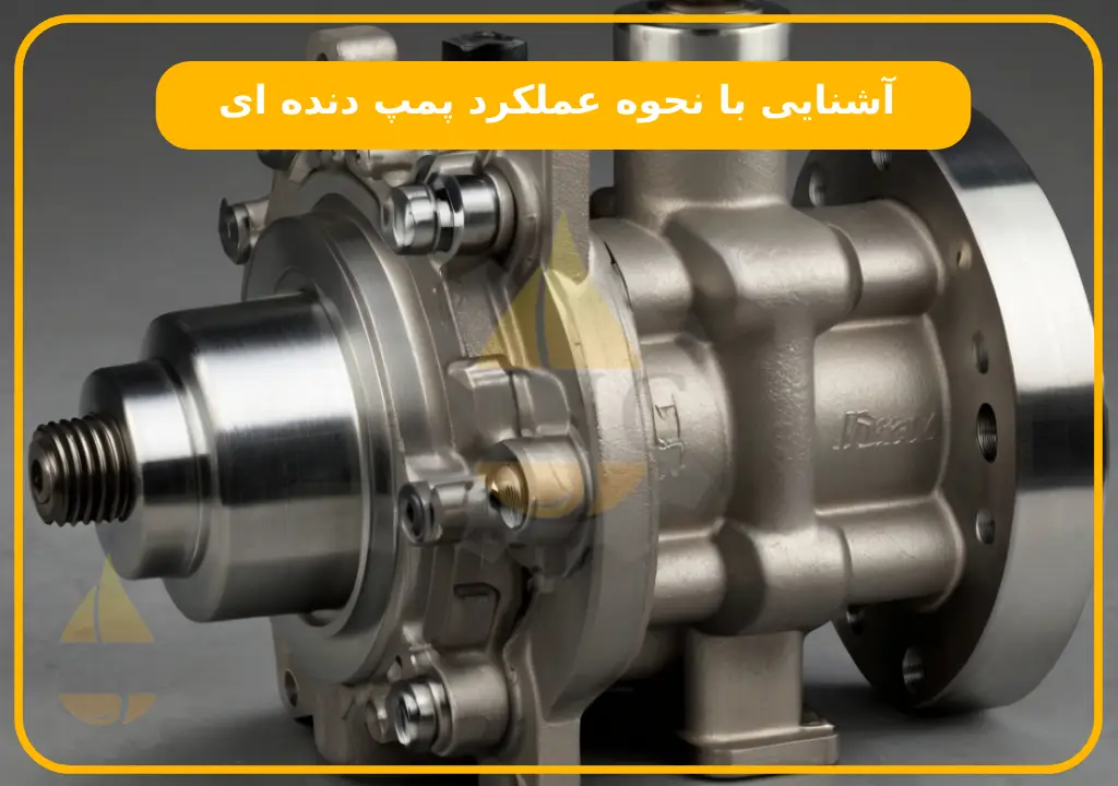 آشنایی با نحوه عملکرد پمپ دنده ای