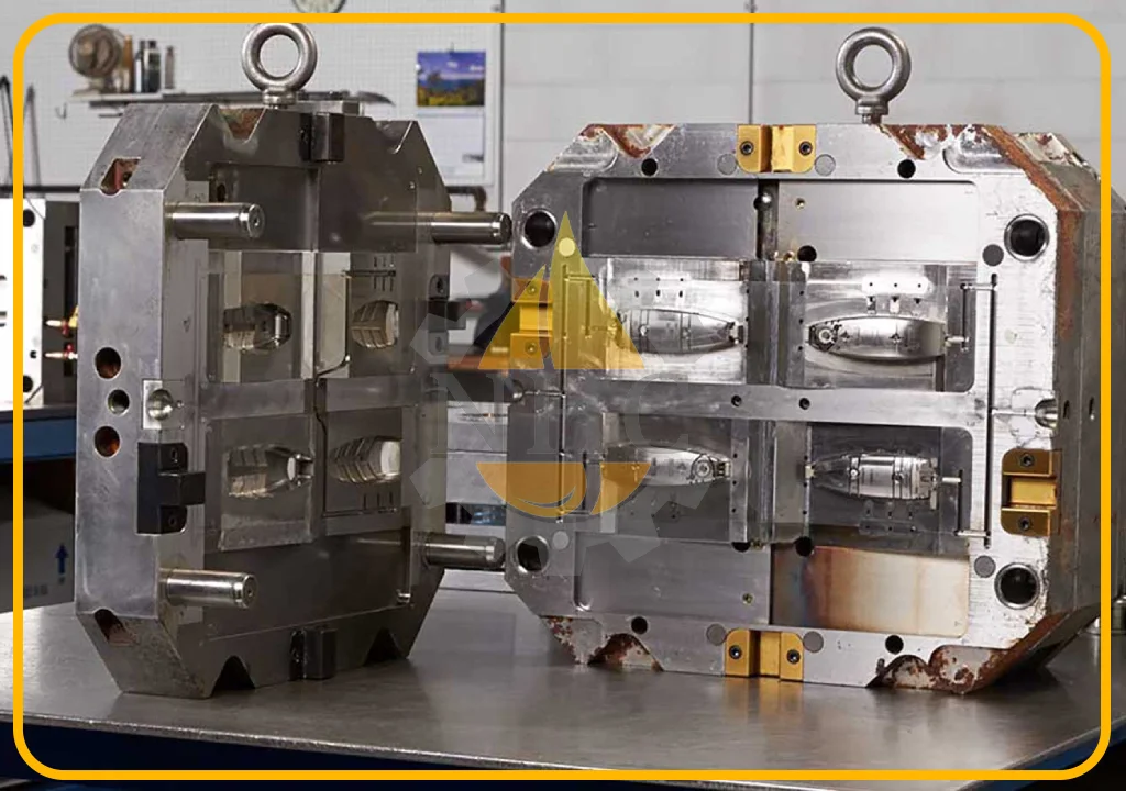 قالب تزریق پلاستیک دوتکه